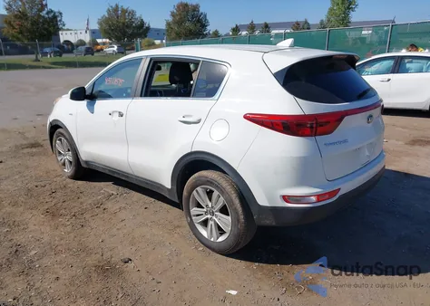 2017 Kia Sportage Lx from USA, damaged, VIN KNDPMCAC7H7096192